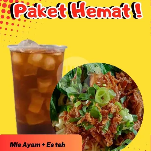 Mie Ayam Pangsit + Es Teh Jumbo