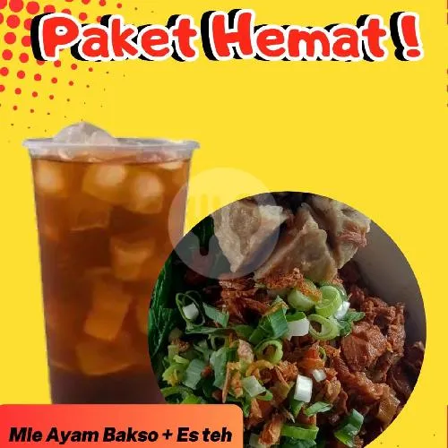 Mie Ayam Bakso + Es Teh Jumbo